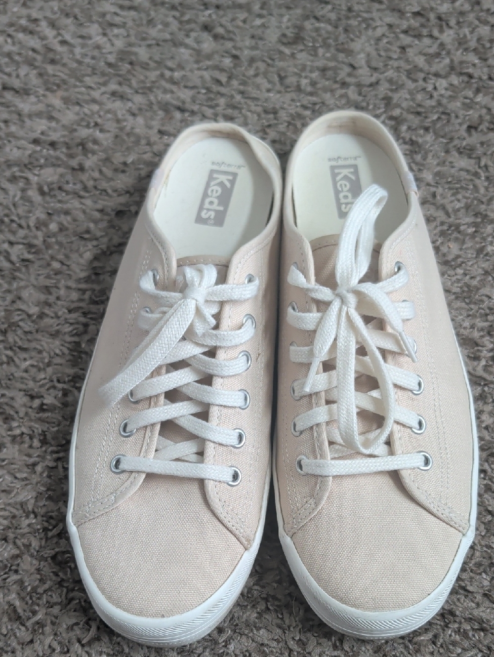 Keds Women's Cream Canvas Sneakers